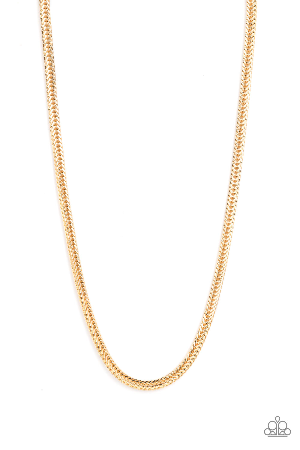 Downtown Defender Gold Urban Necklace (Yellow 1669)