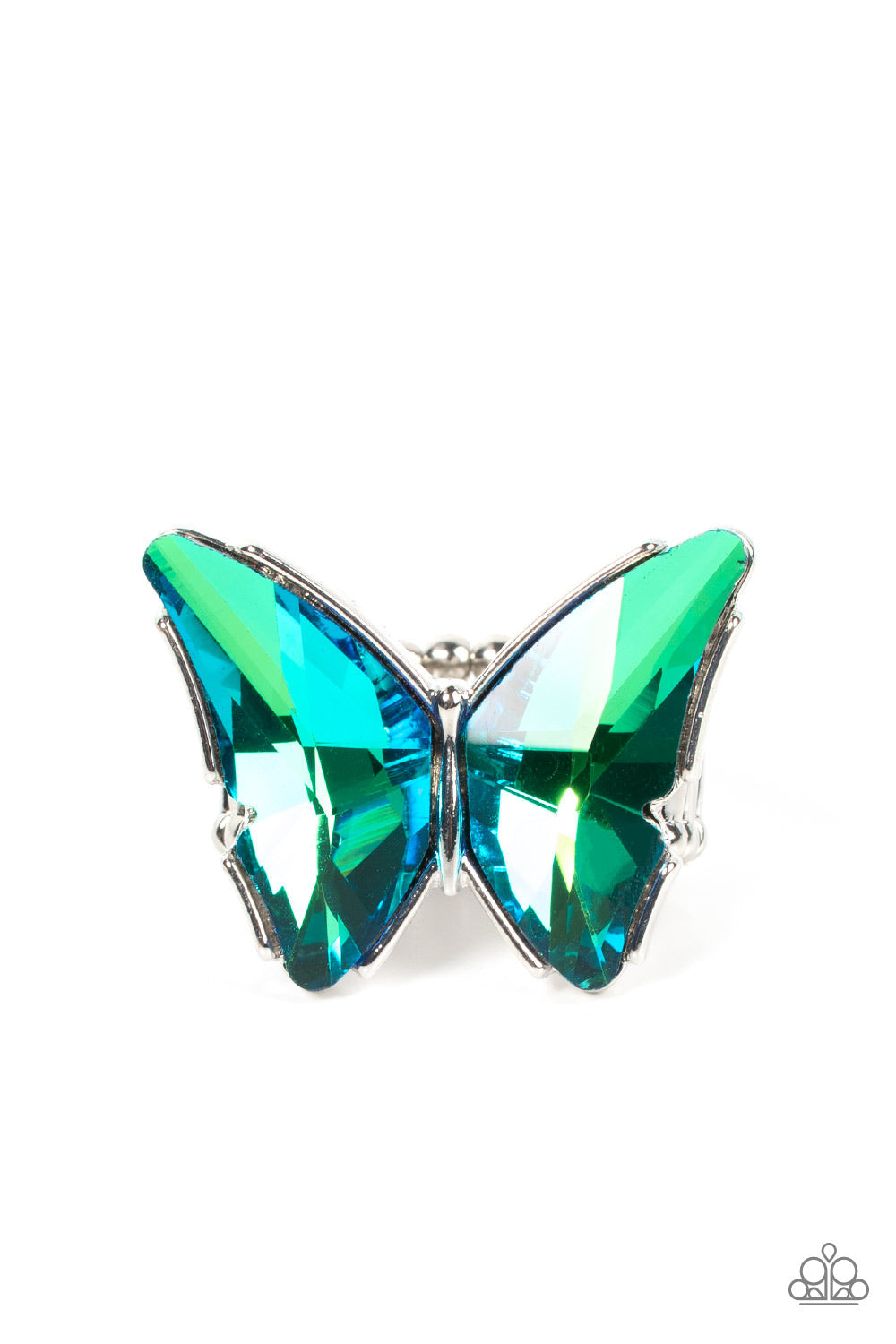 Florescent Flutter Green Ring (Orange 1560)