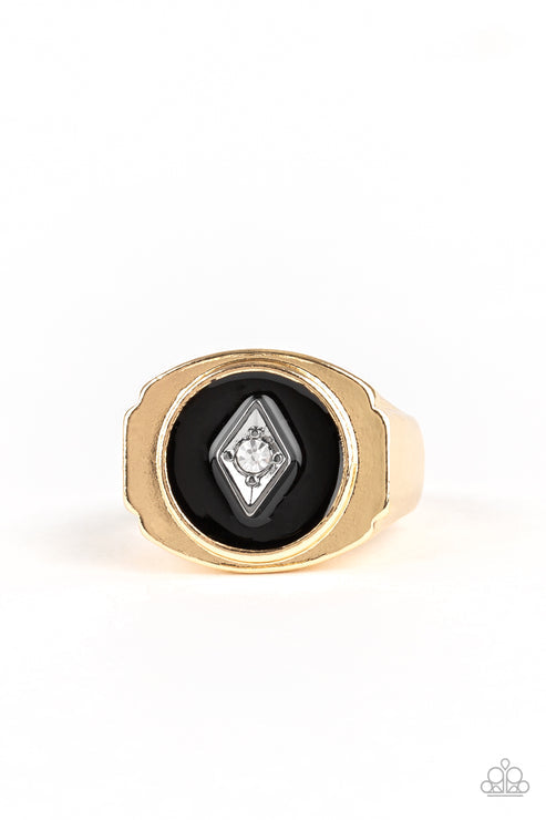 Alumni Urban Gold Ring (Orange 1475)