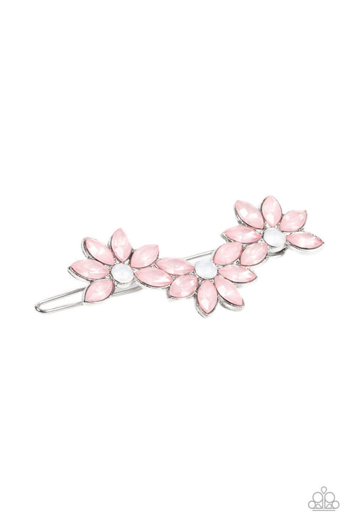 GLOWING Season Pink Hair Clip (Orange 1151)