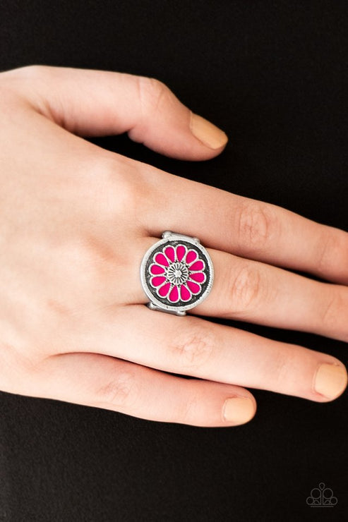 Garden View Pink Ring (Orange 1152)