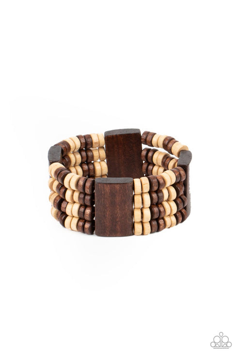 Aruba Attire Brown Bracelet (Orange 1085)