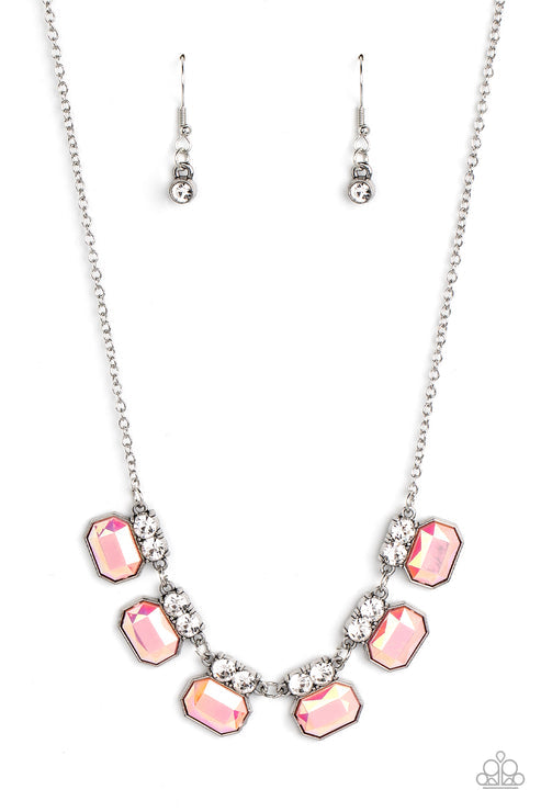 Interstellar Inspiration Pink Necklace (Hot Pink 8)