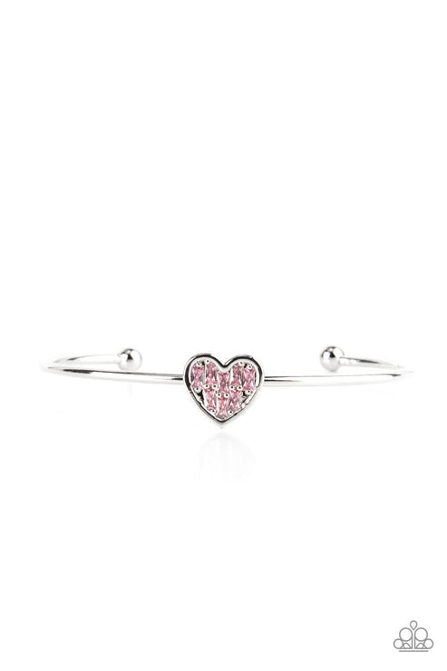 Heart of Ice Pink Bracelet (Orange 1115)