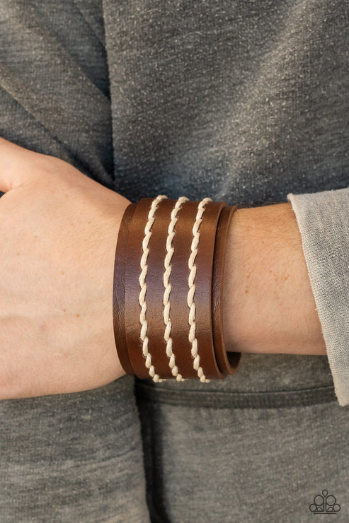 Real Ranchero Brown Urban Bracelet (Orange 1715)