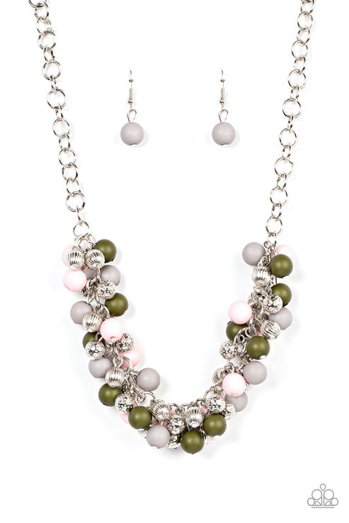 Party Procession Multi Necklace (Purple 1017)