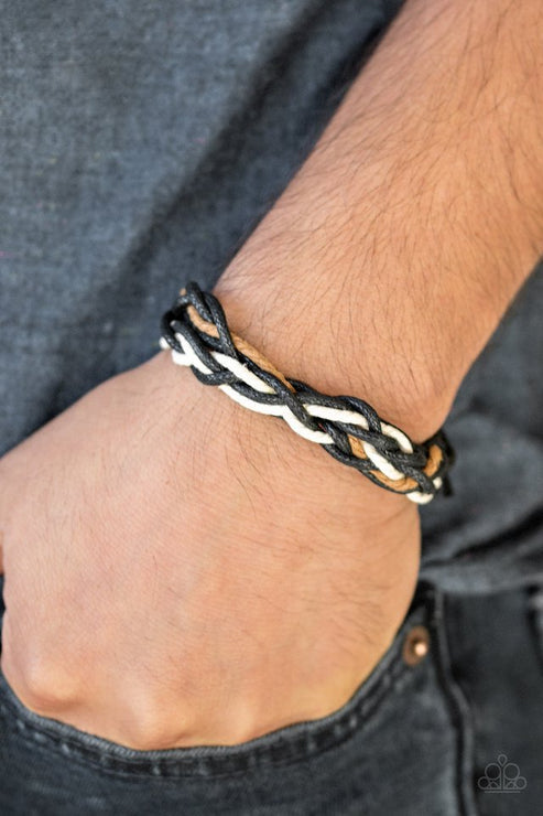 Mountain Quest Black Urban Bracelet (Orange 1374)