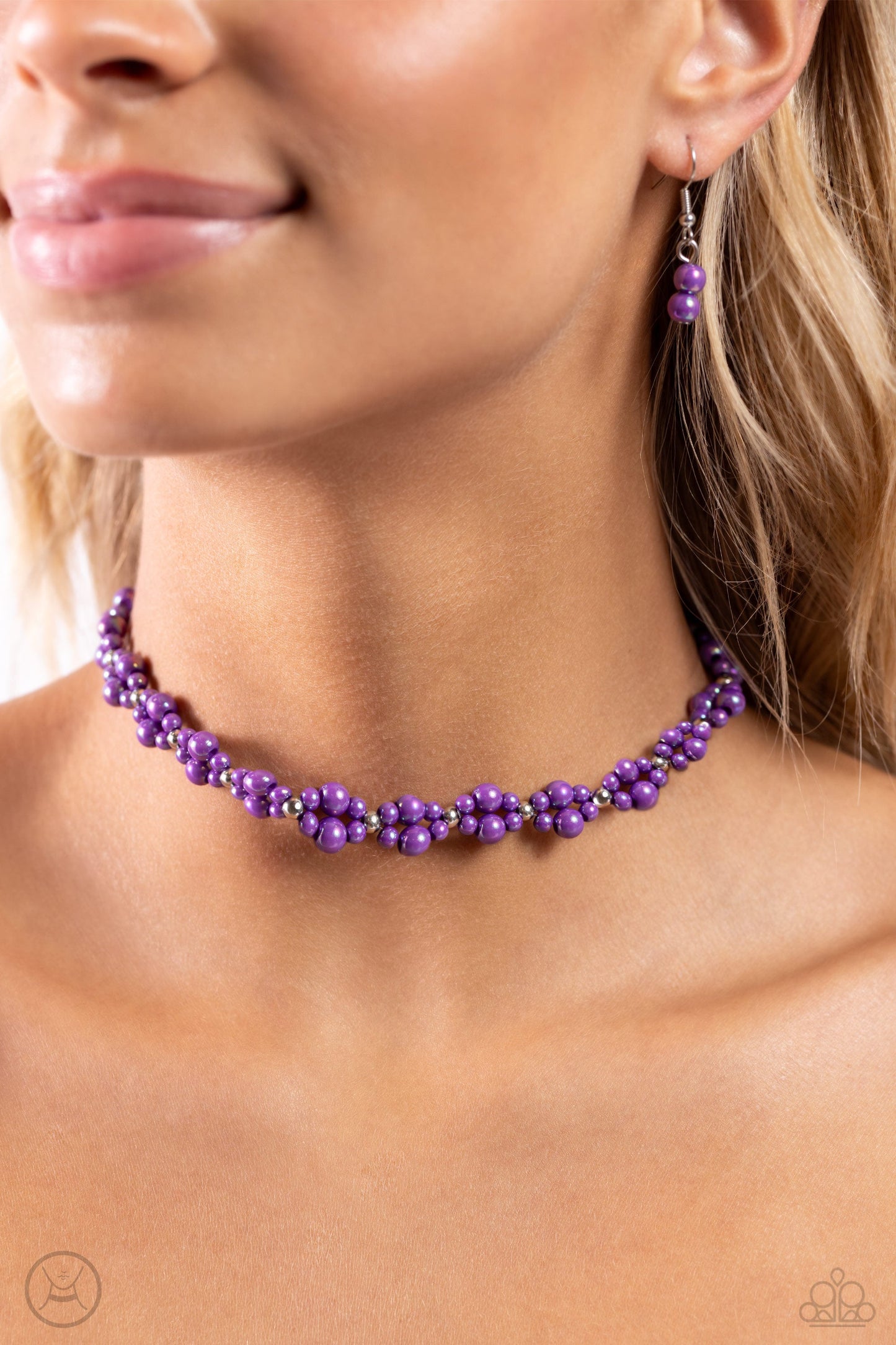 Dreamy Duchess Purple Necklace (Orange 1860)