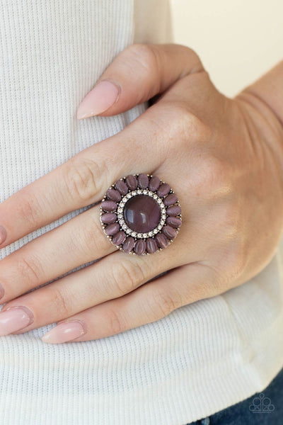 Elegantly Eden Purple Ring (Orange 1563)