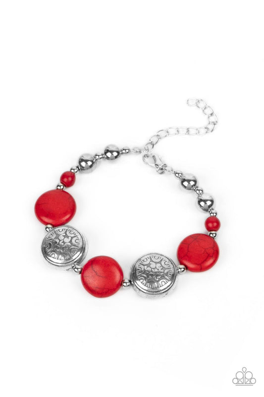 Oasis Orchard Red Bracelet (Purple 1002)