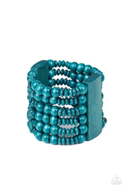 Don't Stop BELIZE-ing Blue Bracelet (Spicy 351)