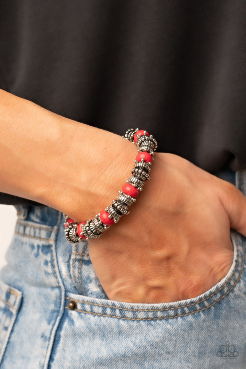 Canyon Crusher Red Bracelet (Orange 1141)