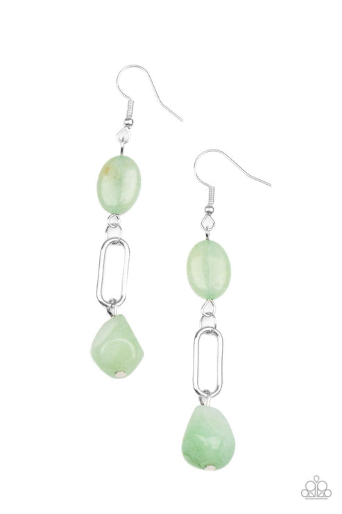 Stone Apothecary Green Earring (Purple 1004)