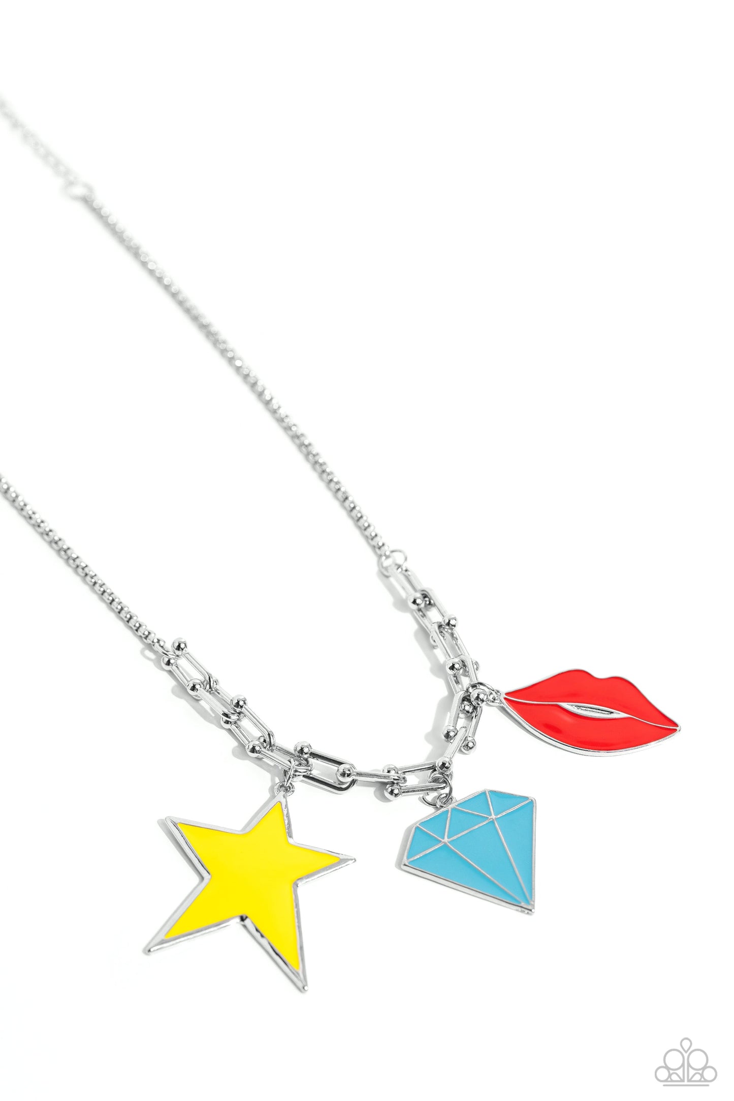 Scouting Shapes Multi Necklace (Orange 1380)