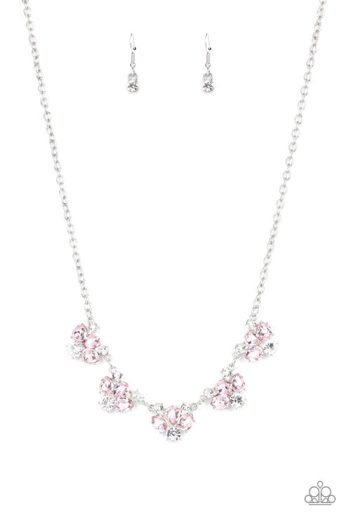 Envious Elegance Pink Necklace (Purple 1011)