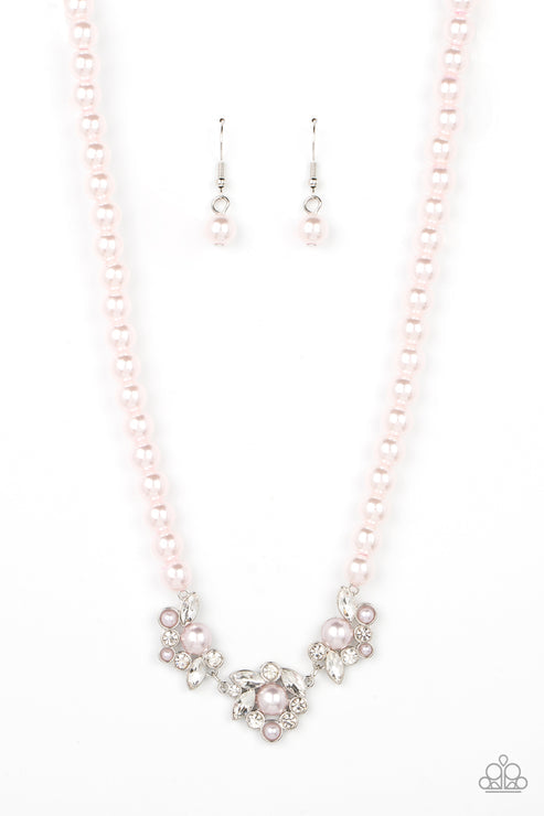 Royal Renditions Pink Necklace (Hot Pink 9)