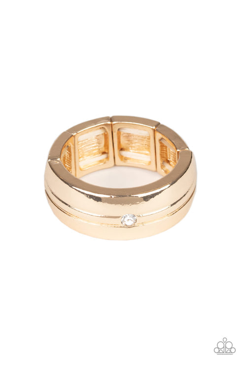 Leading Man Urban Gold Ring (Orange 1220)