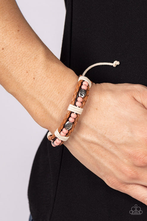 Lodge Luxe Pink Bracelet (Orange 1232)