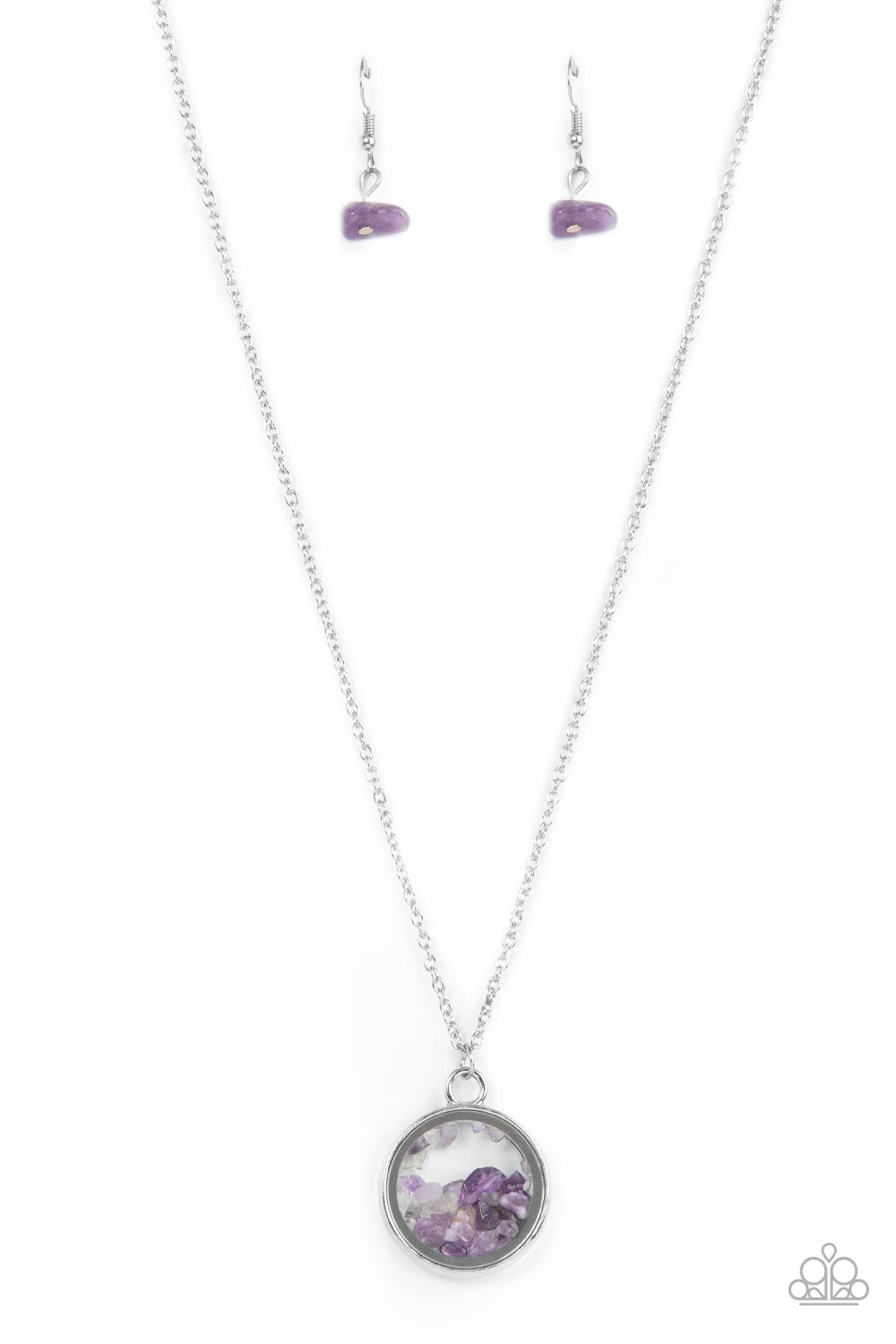 Gemstone Guru Purple Necklace (Yellow 1673)