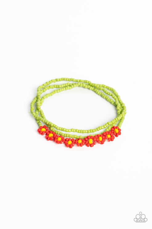 Buzzworthy Botanicals Red Bracelet (Orange 1363)