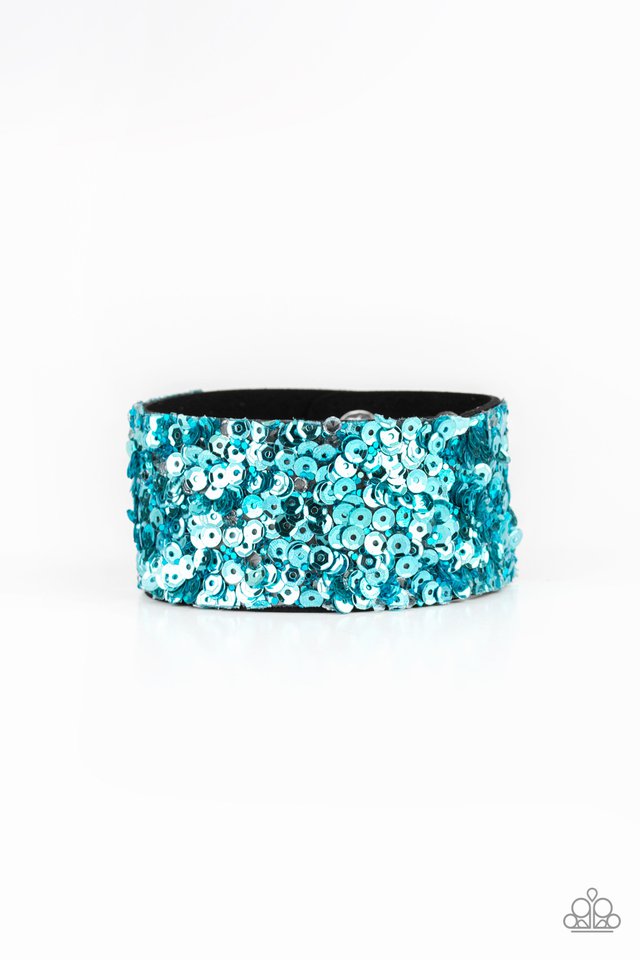 Starry Sequins Blue Bracelet (Orange 1974)