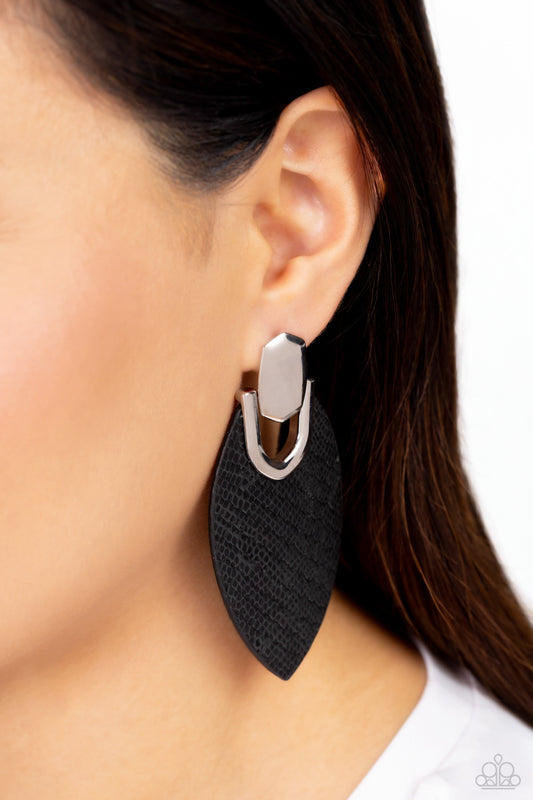 Wildly Workable Black Earrings (Yellow 109)